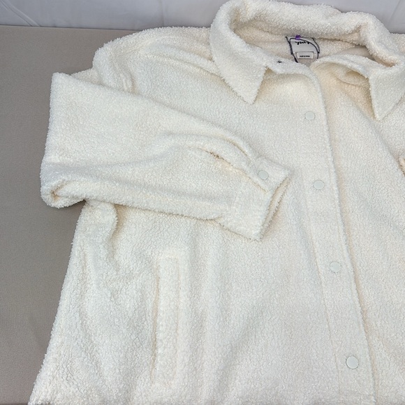 Fabletics Yitty Teddy Shacket sz 1X oversized - Picture 14 of 17